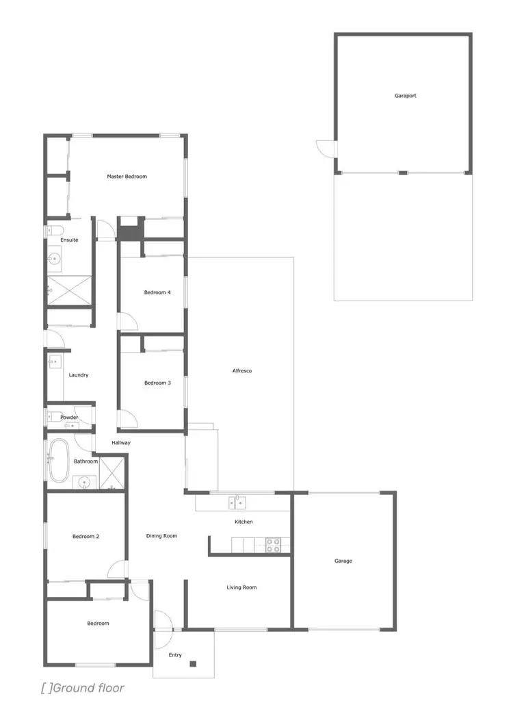 Floorplan of Homely house listing, 11 Goold Street, Cobar NSW 2835