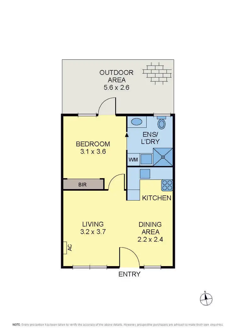 Floorplan of Homely villa listing, 21/16 South Circular Road, Gladstone Park VIC 3043