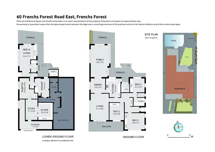 Floorplan of Homely house listing, 60 Frenchs Forest East, Frenchs Forest NSW 2086