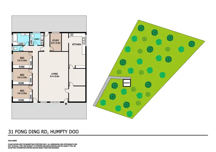Floorplan of Homely house listing, 31 Fong Ding Road, Humpty Doo NT 836