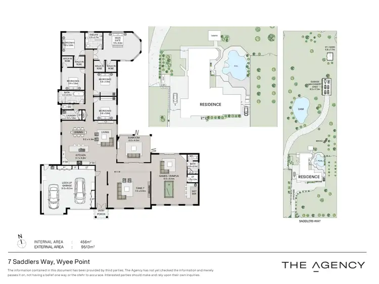 Floorplan of Homely rural property listing, 7 Saddlers Way, Wyee Point NSW 2259