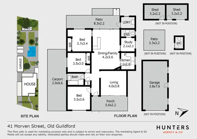Floorplan of Homely house listing, 41 Morven Street, Guildford NSW 2161