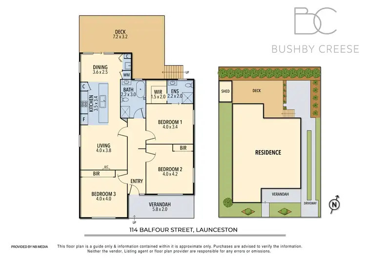 Floorplan of Homely house listing, 114 Balfour Street, Launceston TAS 7250