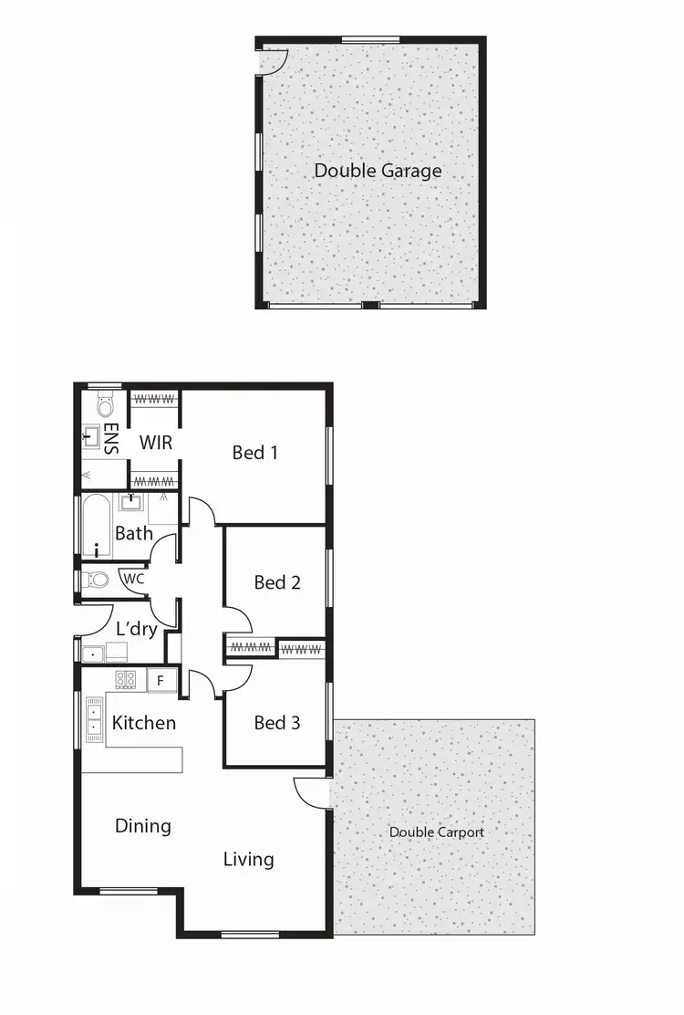 Floorplan of Homely house listing, 6 Bromby Street, Isaacs ACT 2607