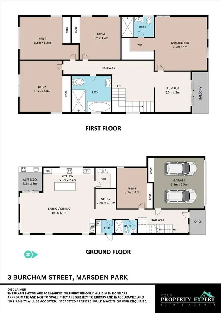 Floorplan of Homely house listing, 3 Burcham Street, Marsden Park NSW 2765