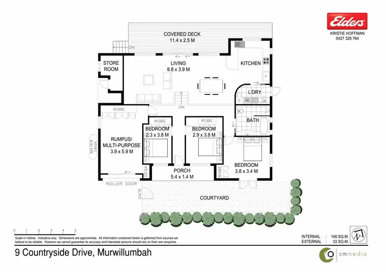 Floorplan of Homely house listing, 9 Countryside Drive, Murwillumbah NSW 2484