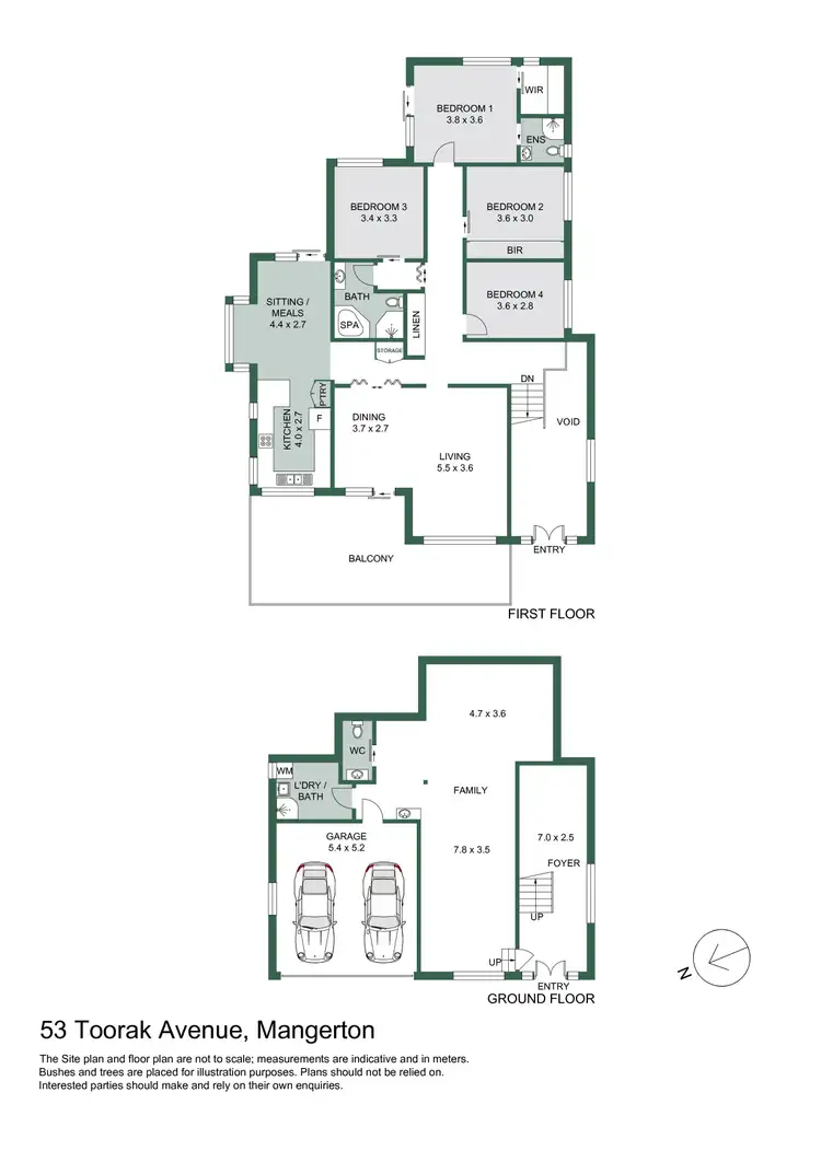 Floorplan of Homely house listing, 53 Toorak Avenue, Mangerton NSW 2500