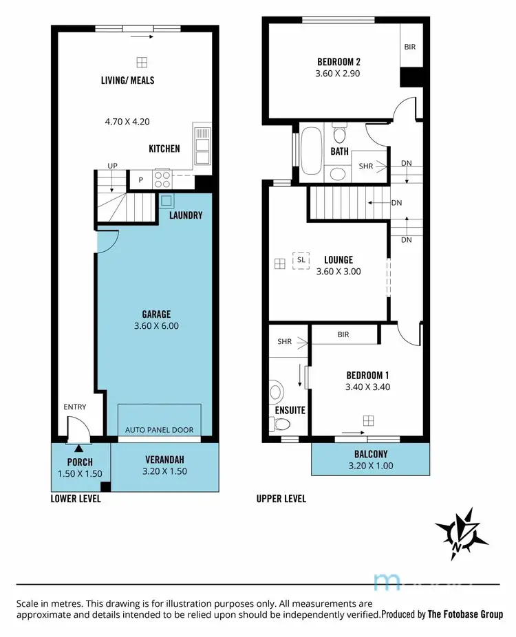 Floorplan of Homely townhouse listing, 22 Adamson Street, Blakeview SA 5114