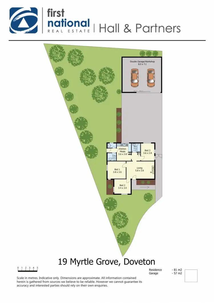 Floorplan of Homely house listing, 19 Myrtle Grove, Doveton VIC 3177