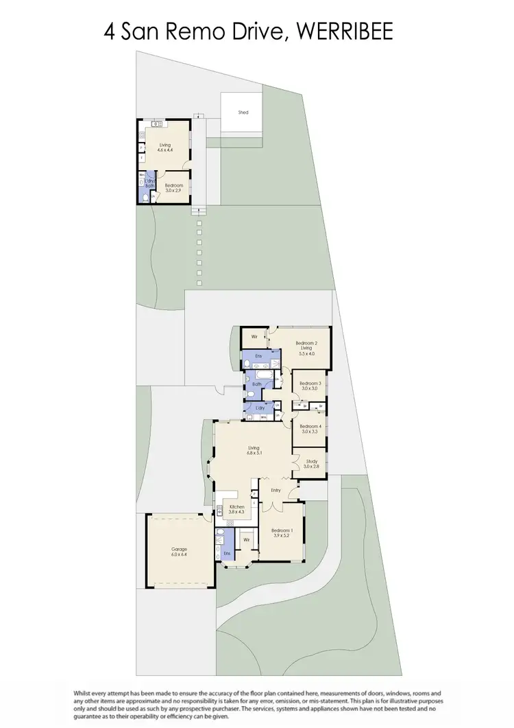Floorplan of Homely house listing, 4 San Remo Drive, Werribee VIC 3030