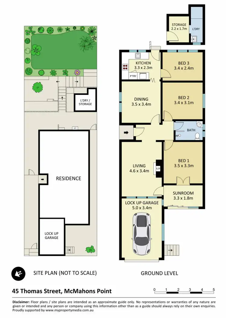 Floorplan of Homely house listing, 45 Thomas Street, Mcmahons Point NSW 2060
