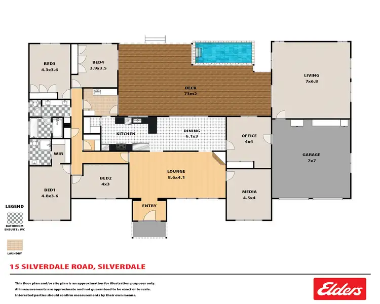 Floorplan of Homely house listing, 15 Silverdale Road, Silverdale NSW 2752