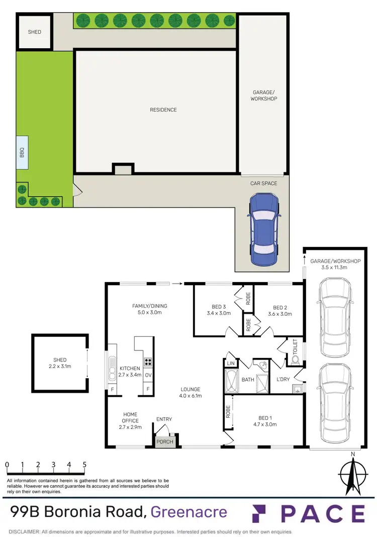 Floorplan of Homely house listing, 99B Boronia Road, Greenacre NSW 2190