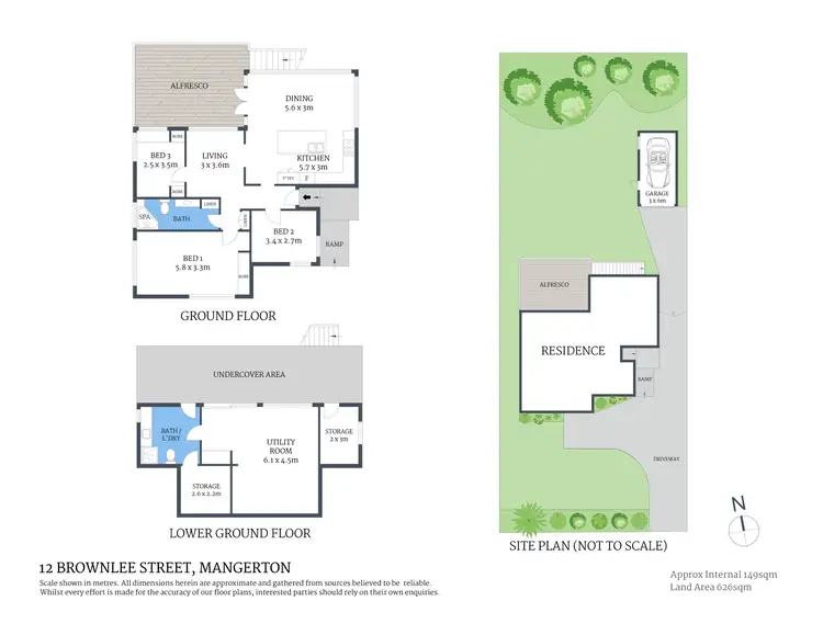 Floorplan of Homely house listing, 12 Brownlee Street, Mangerton NSW 2500