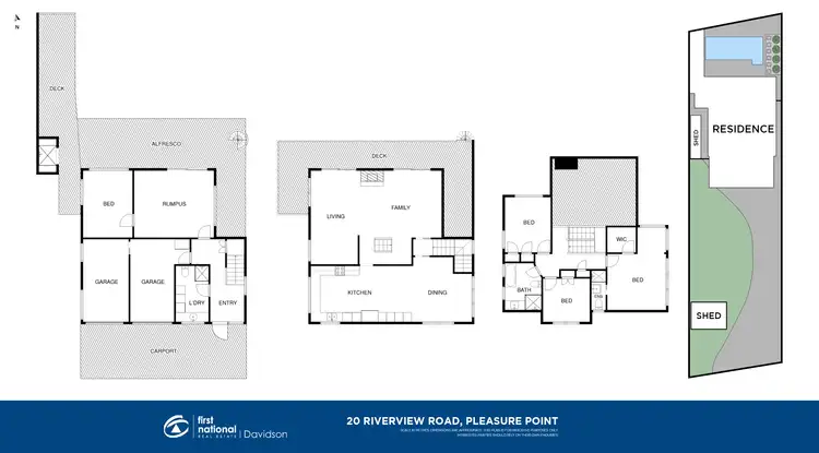 Floorplan of Homely house listing, 20 Riverview Road, Pleasure Point NSW 2172