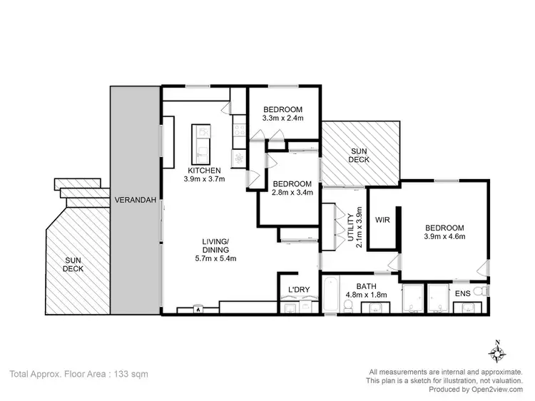 Floorplan of Homely house listing, 20 Richards Avenue, Dodges Ferry TAS 7173