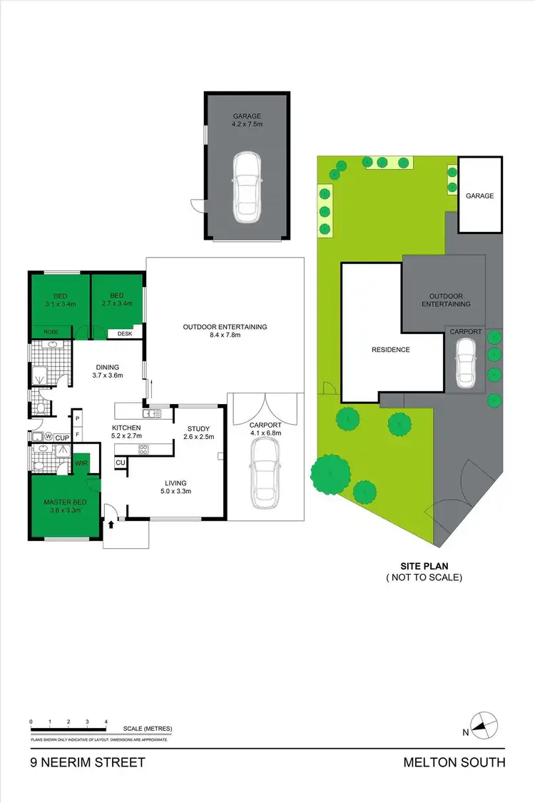 Floorplan of Homely house listing, 9 Neerim Street, Melton South VIC 3338