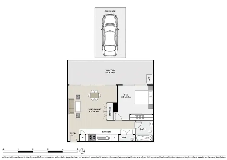 Floorplan of Homely apartment listing, 229K/2 Morton Street, Parramatta NSW 2150