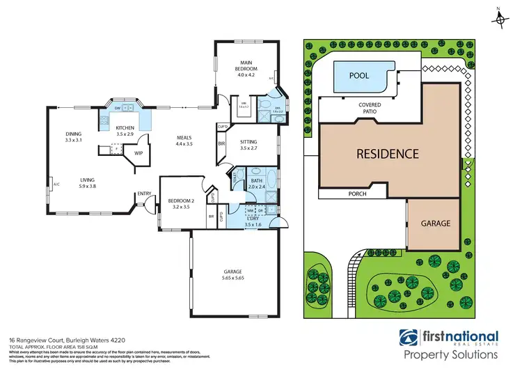 Floorplan of Homely house listing, 16 Rangeview Court, Burleigh Waters QLD 4220