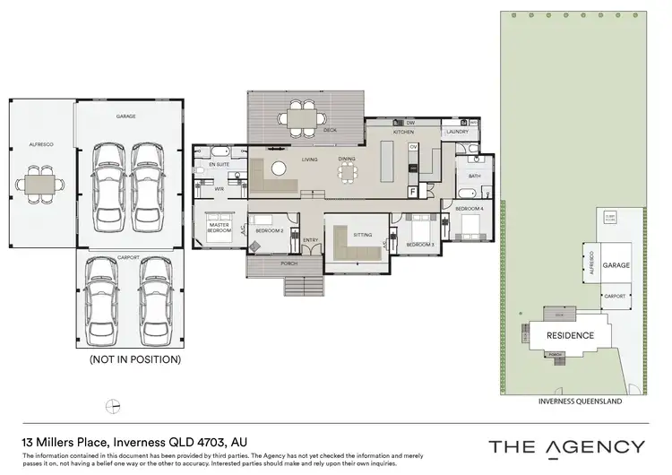 Floorplan of Homely house listing, 13 Millers Place, Inverness QLD 4703