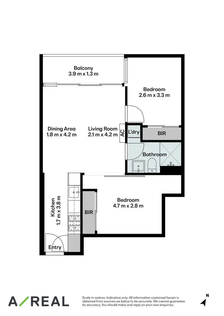 Floorplan of Homely apartment listing, 3511/80 A'beckett Street, Melbourne VIC 3000