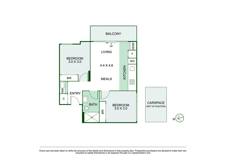 Floorplan of Homely apartment listing, 103/86 Burke Road, Malvern East VIC 3145