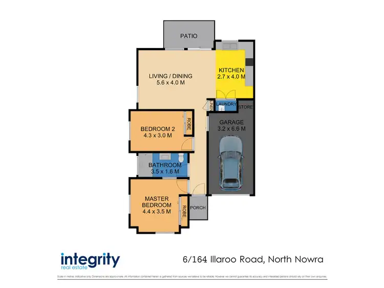 Floorplan of Homely villa listing, 6/164 Illaroo Road, North Nowra NSW 2541