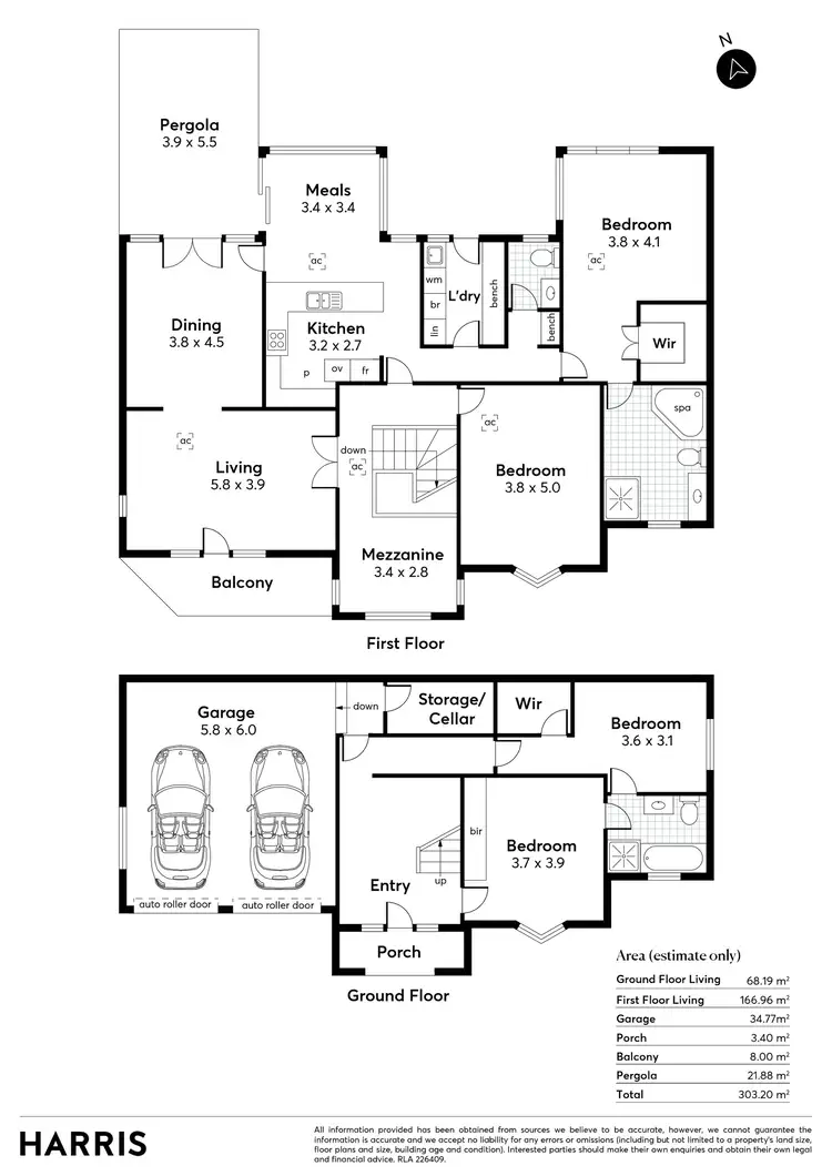 Floorplan of Homely house listing, 19 Jikara Drive, Glen Osmond SA 5064