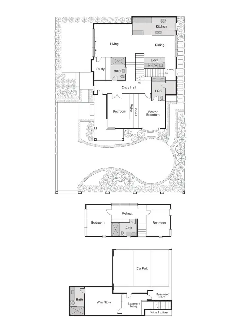 Floorplan of Homely house listing, 5 Tiuna Grove, Elwood VIC 3184