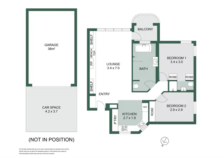 Floorplan of Homely apartment listing, 2/2 Wellington Street, Woollahra NSW 2025