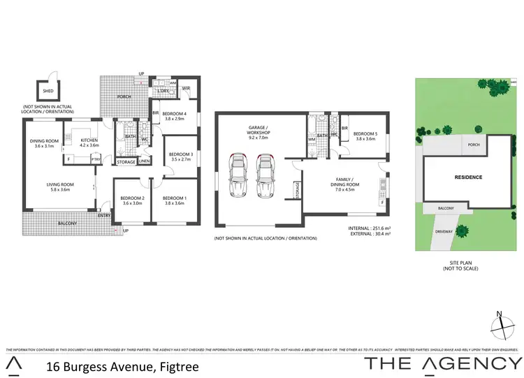 Floorplan of Homely house listing, 16 Burgess Avenue, Figtree NSW 2525
