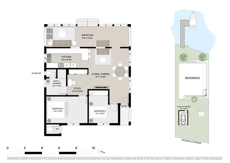Floorplan of Homely house listing, 28 McDonald Parade, Burrill Lake NSW 2539