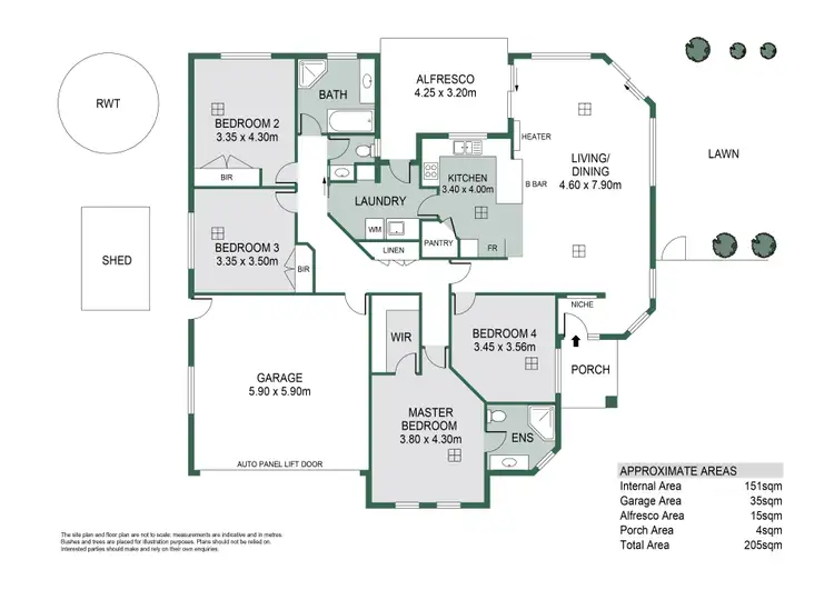 Floorplan of Homely house listing, 5 Trapper Court, Mount Barker SA 5251