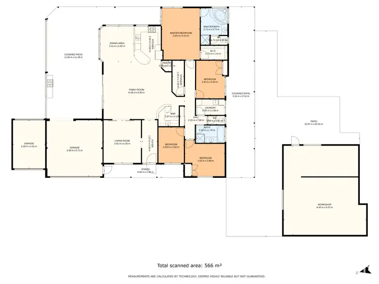 Floorplan of Homely house listing, 19 Meckering Turn, Dawesville WA 6211