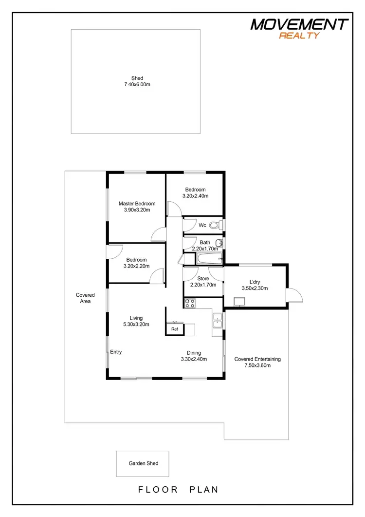 Floorplan of Homely house listing, Address available on request