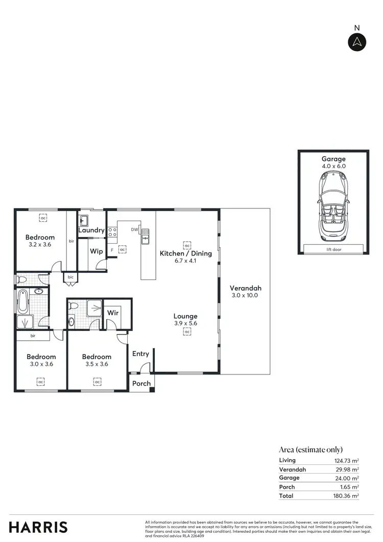 Floorplan of Homely house listing, 20 Norman Road, Willunga SA 5172