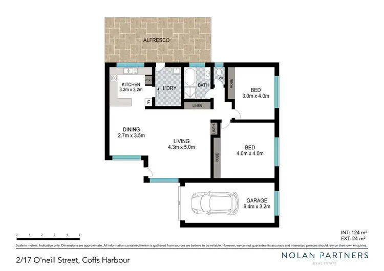 Floorplan of Homely villa listing, 2/17 O'Neill Street, Coffs Harbour NSW 2450