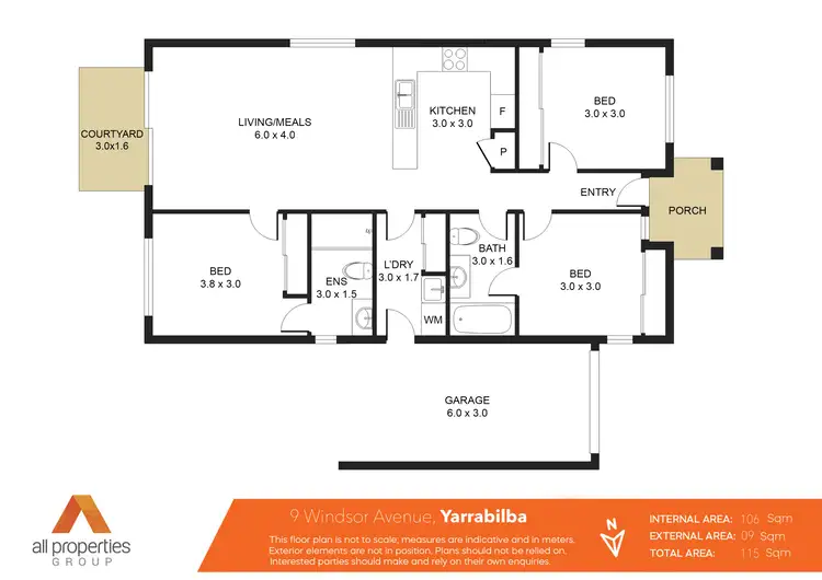 Floorplan of Homely house listing, 9 Windsor Avenue, Yarrabilba QLD 4207