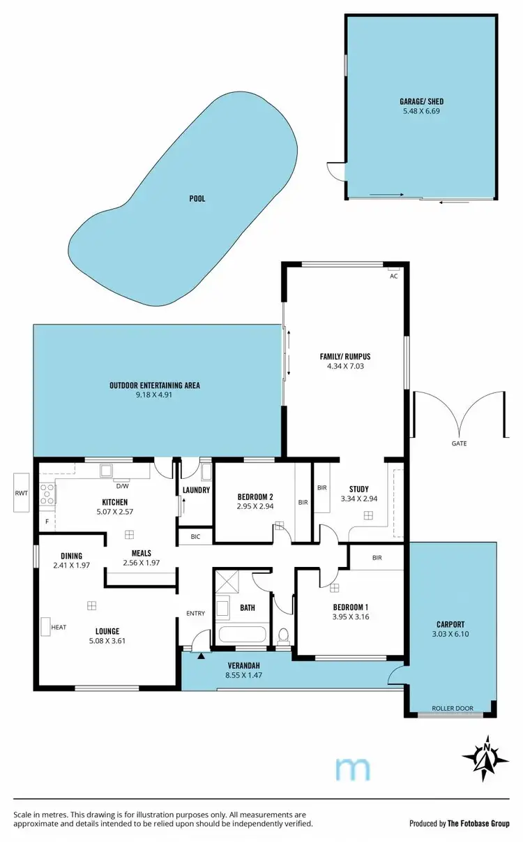 Floorplan of Homely house listing, 19 Hinkley Road, Morphett Vale SA 5162