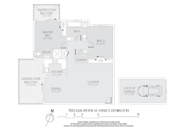 Floorplan of Homely apartment listing, 15/124-128 Spurway Street, Ermington NSW 2115