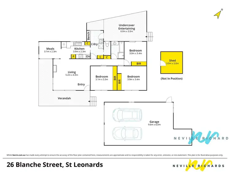 Floorplan of Homely house listing, 26 Blanche Street, St Leonards VIC 3223