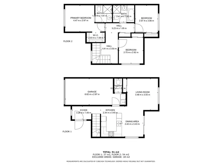 Floorplan of Homely townhouse listing, 26/6 Devereaux Road, Boronia Heights QLD 4124