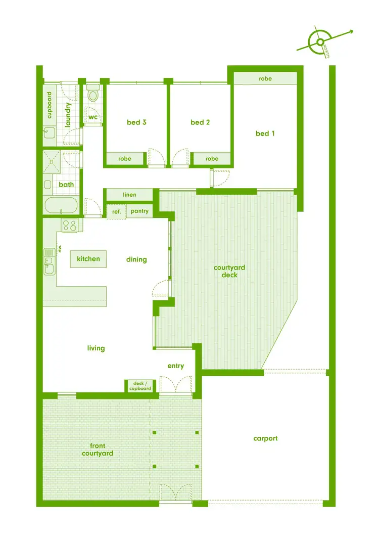 Floorplan of Homely house listing, 8 Morrison Street, Kambah ACT 2902