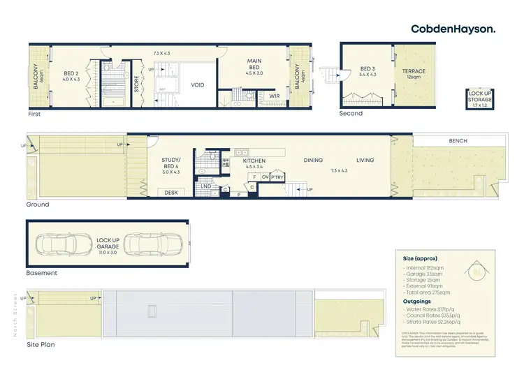 Floorplan of Homely house listing, 37 North Street, Leichhardt NSW 2040
