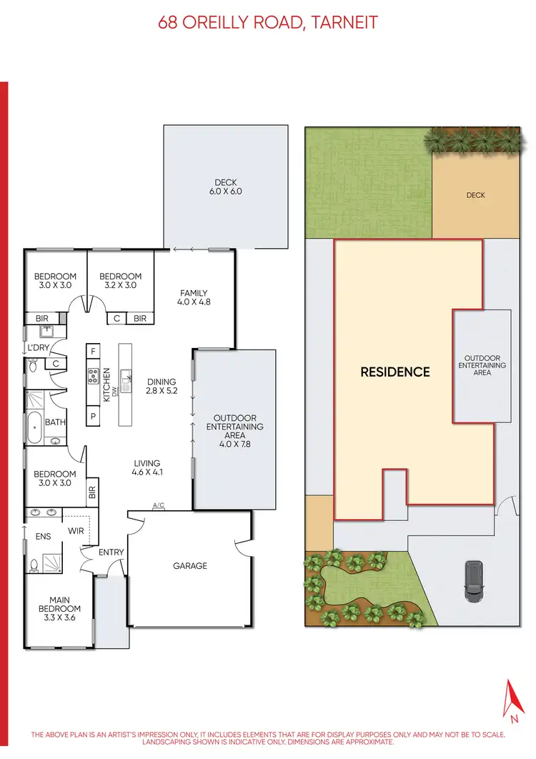Floorplan of Homely house listing, 68 Oreilly Road, Tarneit VIC 3029