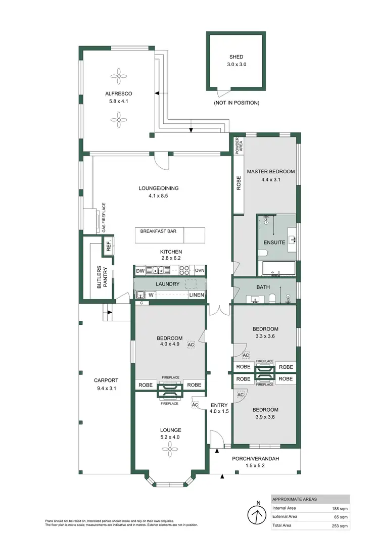 Floorplan of Homely house listing, 86 Mitchell Street, Millswood SA 5034