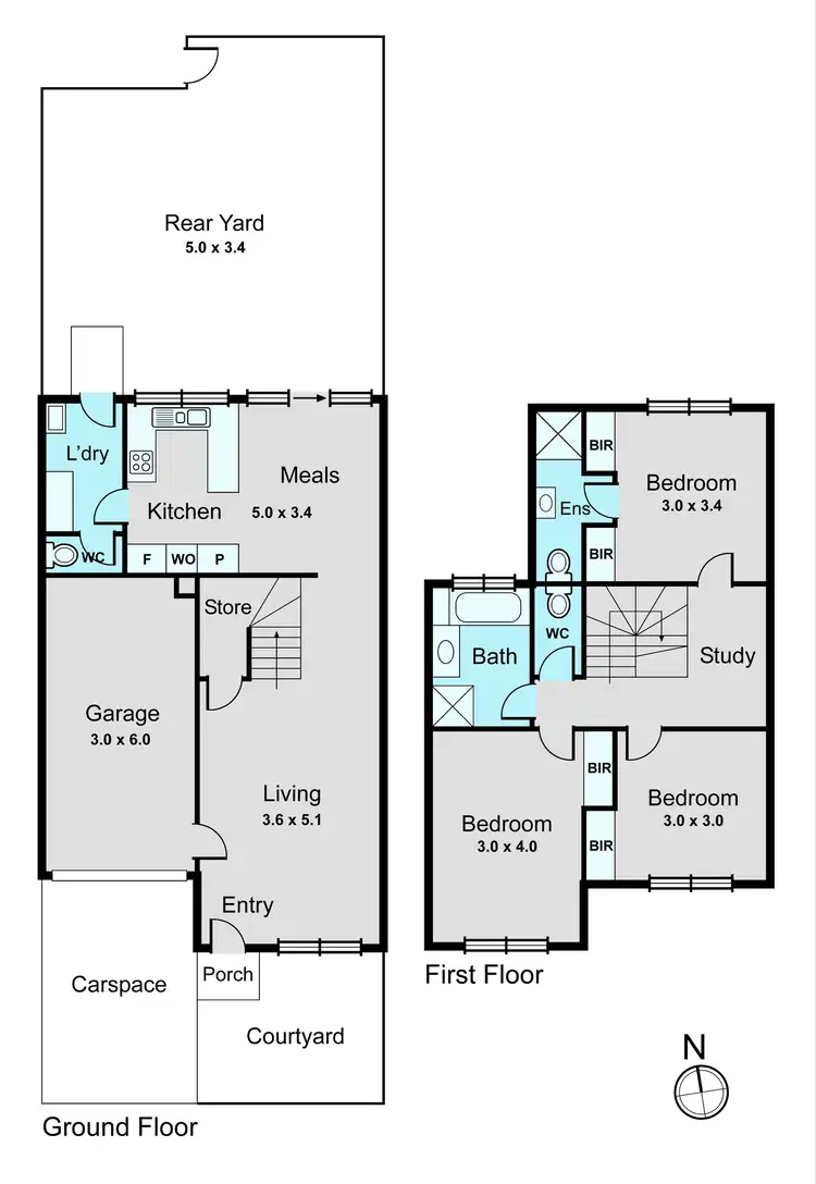 Floorplan of Homely unit listing, 26 Kings Court, Oakleigh East VIC 3166