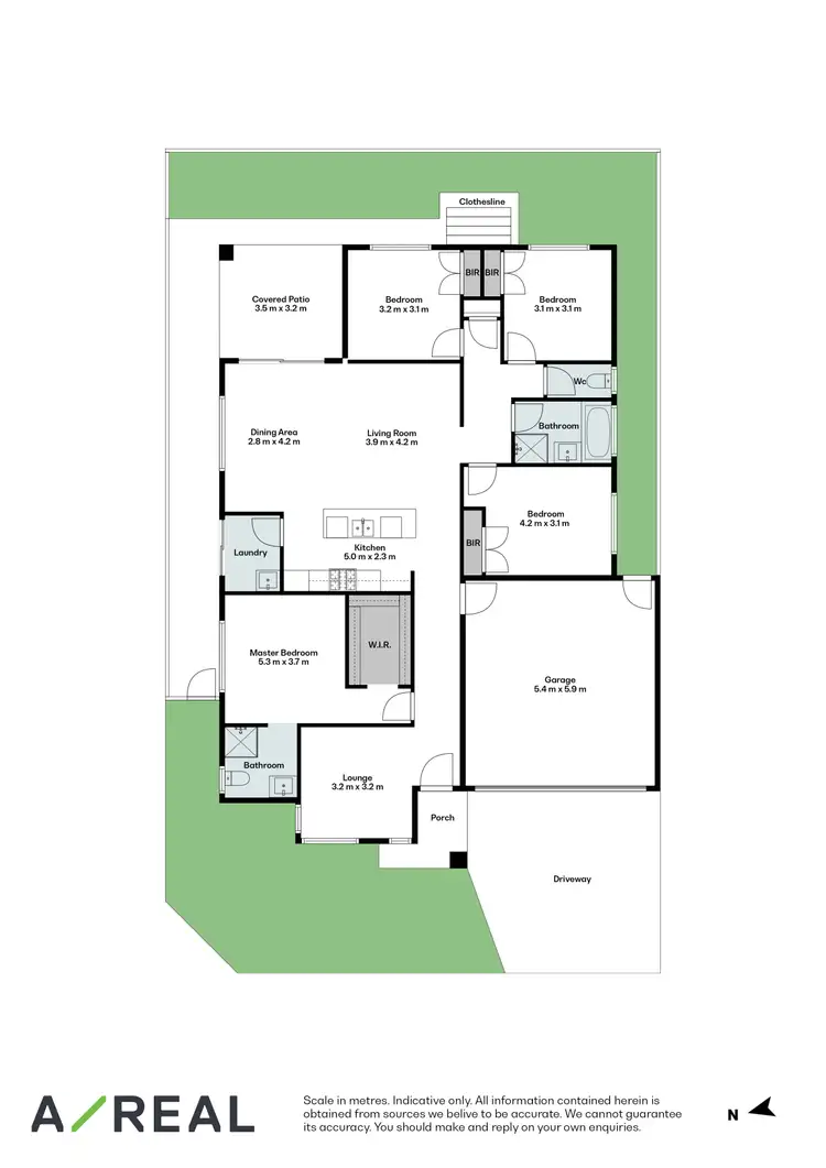 Floorplan of Homely house listing, 10 Midpride Street, Tarneit VIC 3029