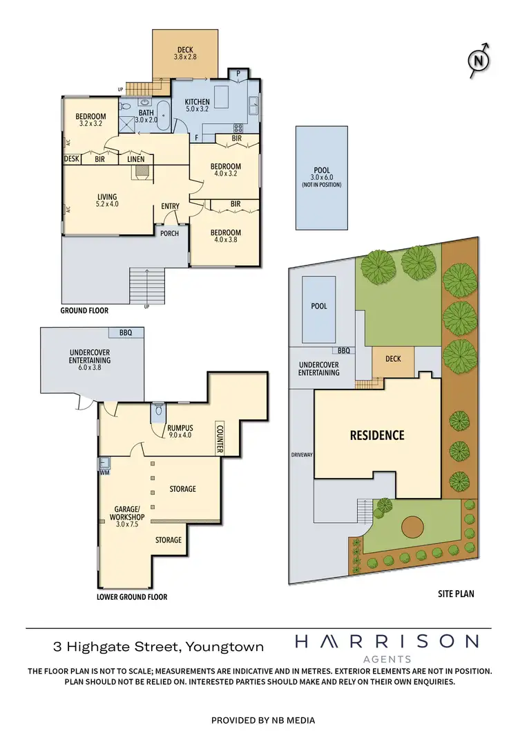 Floorplan of Homely house listing, 3 Highgate Street, Youngtown TAS 7249