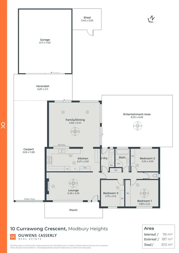 Floorplan of Homely house listing, 10 Currawong Crescent, Modbury Heights SA 5092